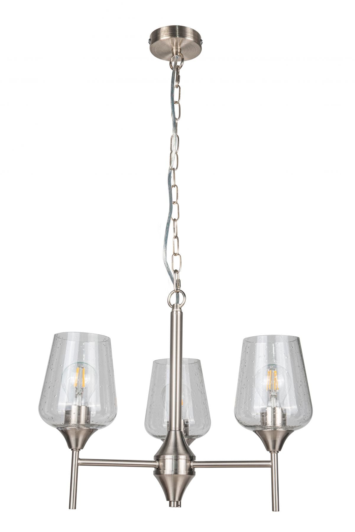 Vino 3Lt/ 5Lt/ 8Lt Ceiling Light- Antique Brass/ Satin Chrome/ Polished Chrome Finishes