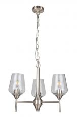 Vino 3Lt/ 5Lt/ 8Lt Ceiling Light- Antique Brass/ Satin Chrome/ Polished Chrome Finishes