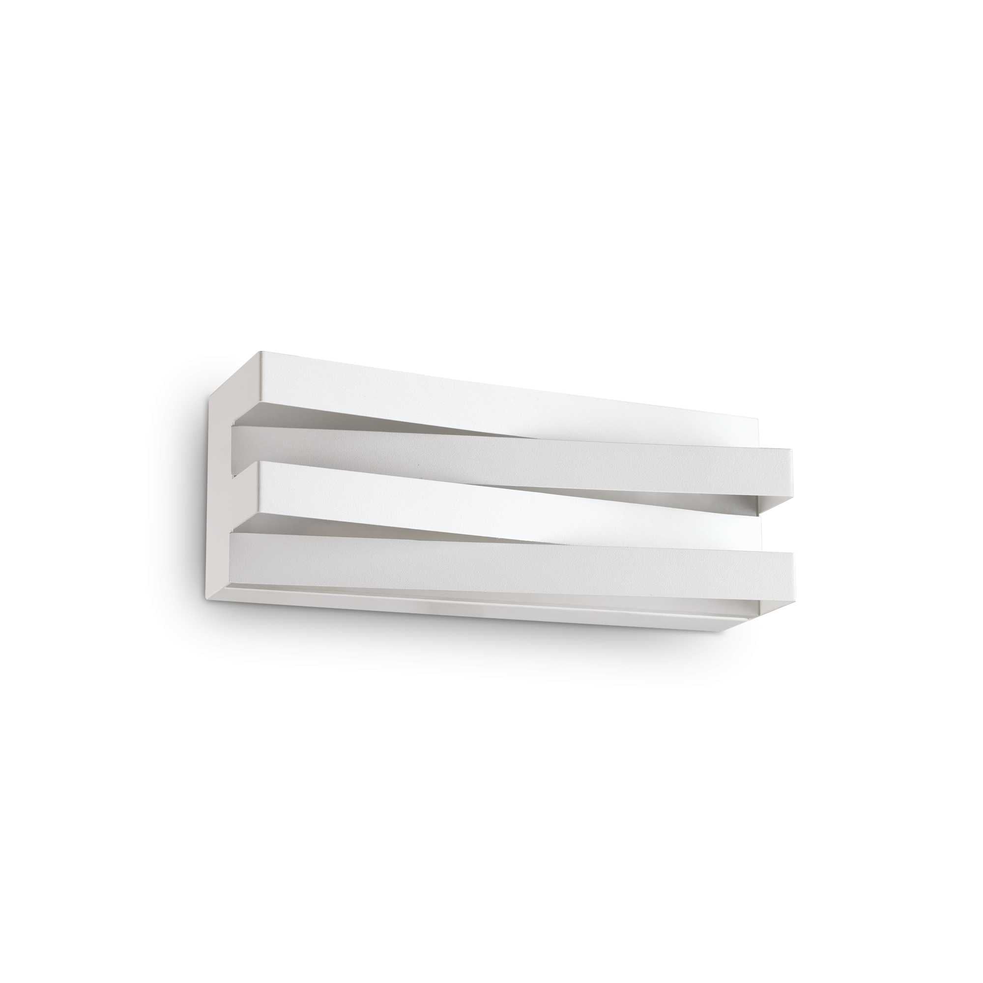 Virtus LED Wall Light Fitting - White Finish - Cusack Lighting