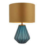 Mercier Table Lamp with Gold Satin Shade