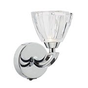 Dar Vito Single Wall Bracket Polished Chrome - Cusack Lighting