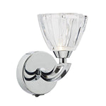 Dar Vito Single Wall Bracket Polished Chrome - Cusack Lighting