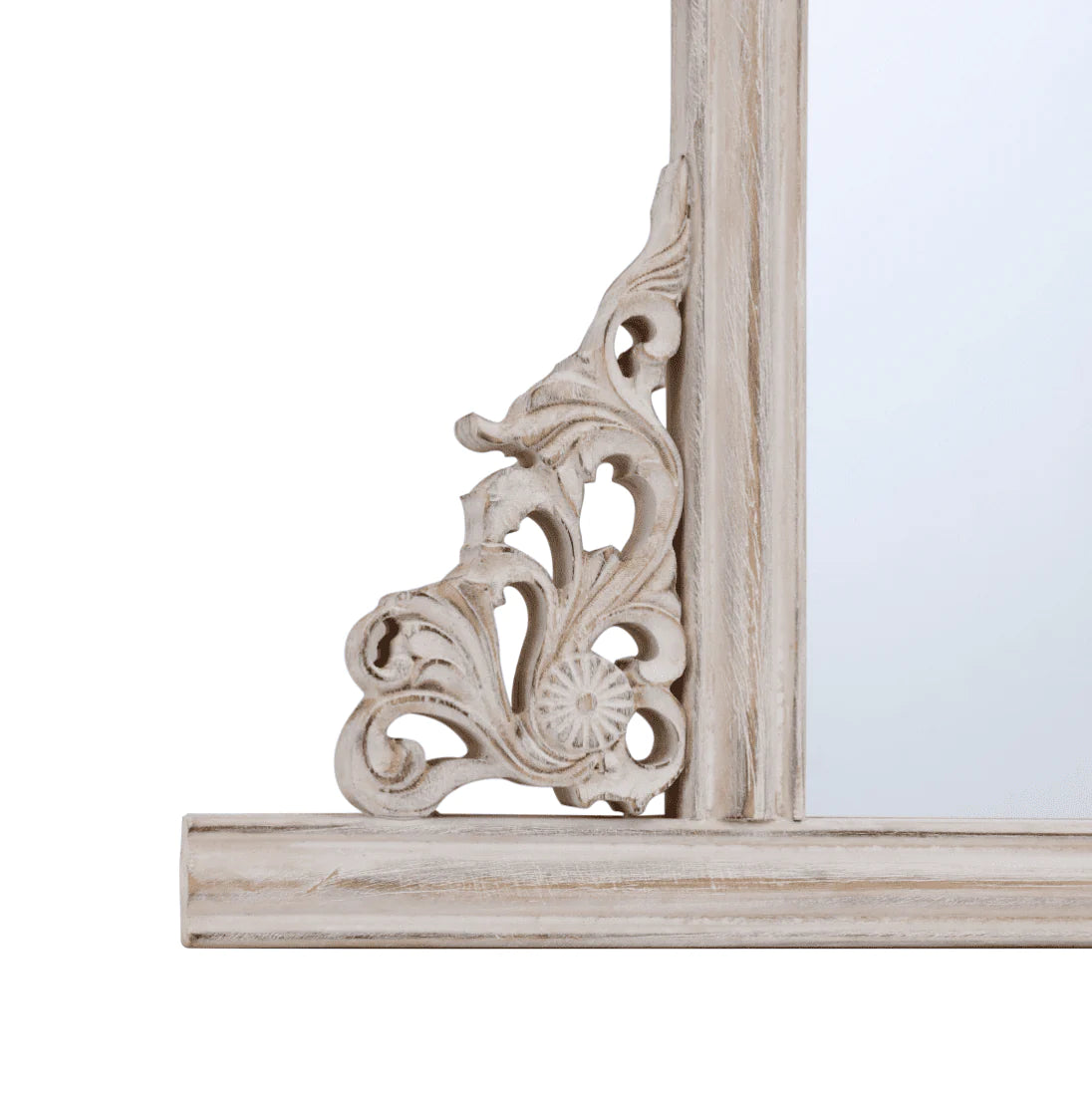 Viviana Table Mirror - Grey Finish