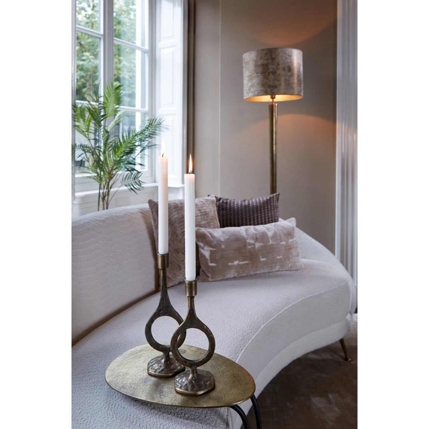 Vixen Floor Lamp - Antique Bronze Finish