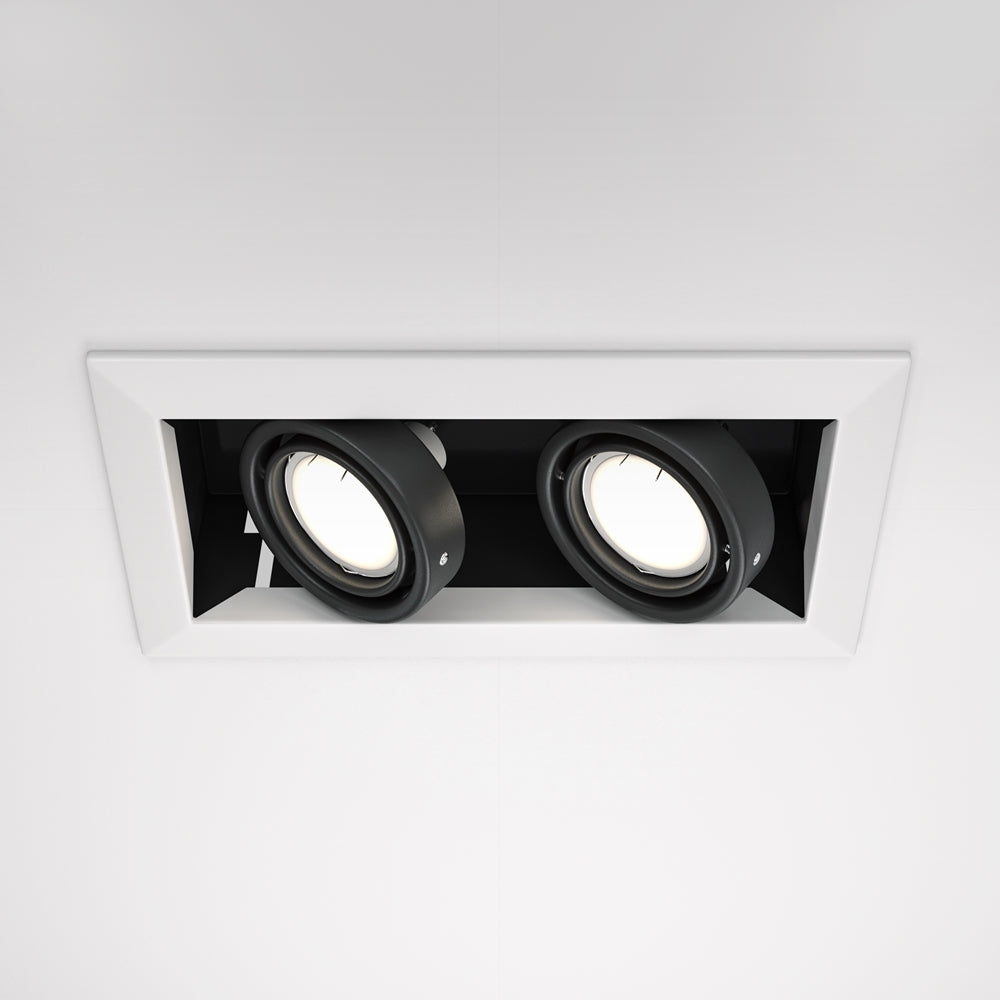 Metal Modern GU10 Recessed Downlight- Black/ White Finishes