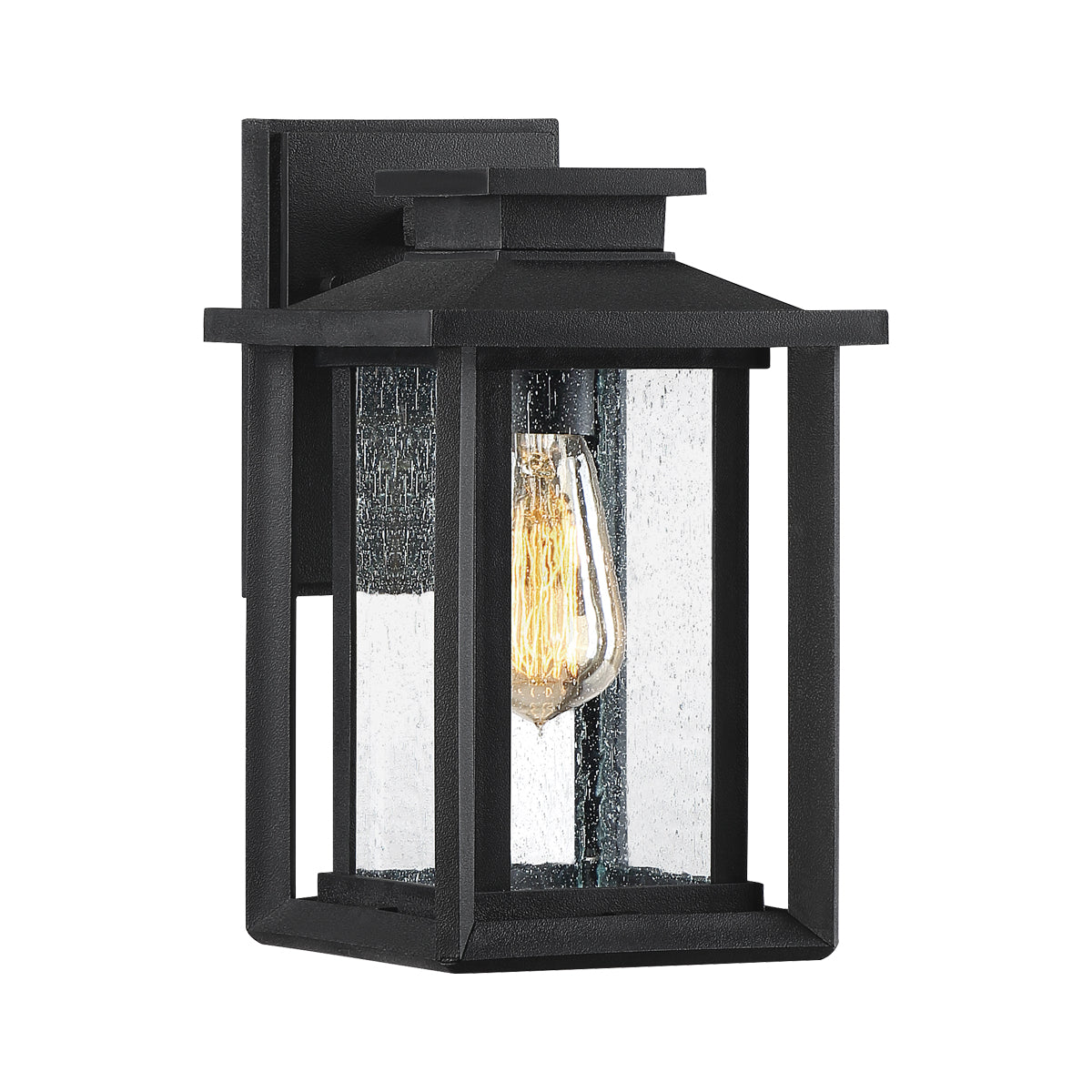 Wakefield Small Wall Lantern - Earth Black Finish
