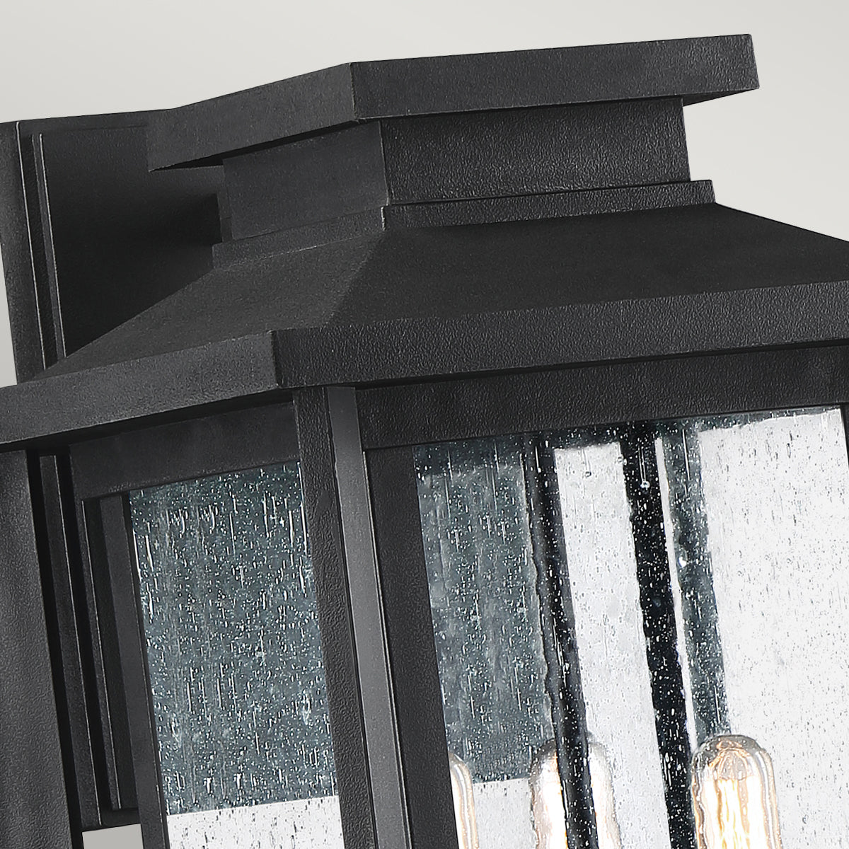 Wakefield Large Wall Lantern - Earth Black Finish