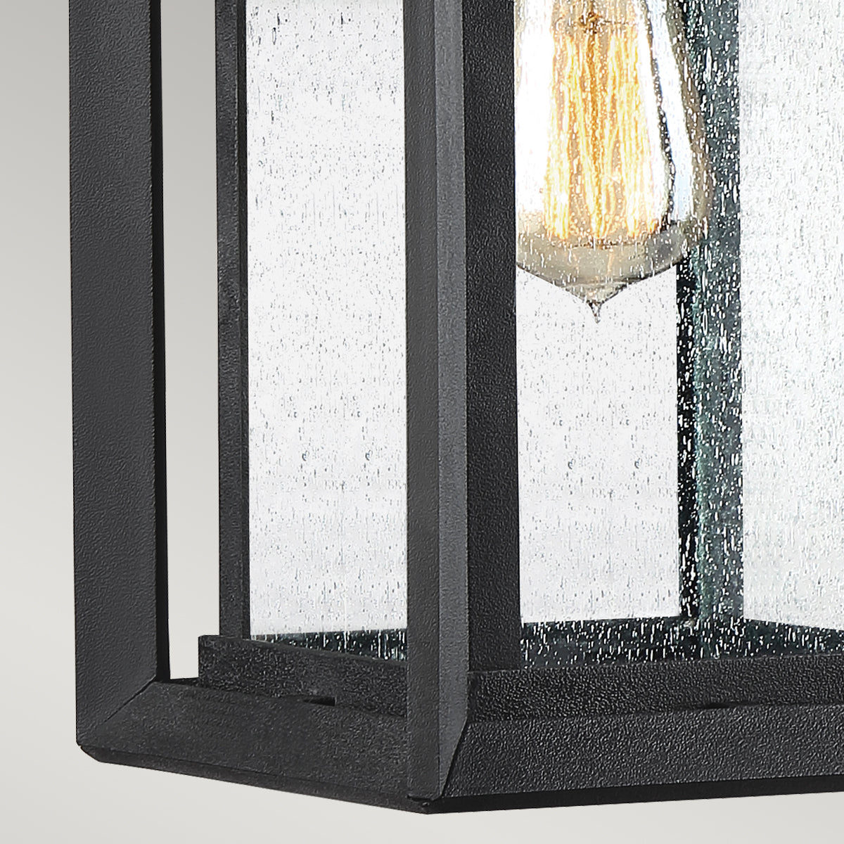 Wakefield Medium Wall Lantern - Earth Black Finish