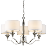 Washington 5lt Centre Ceiling Light Nickel Finish
