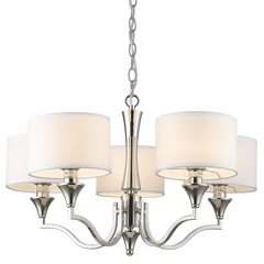 Washington 5lt Centre Ceiling Light Nickel Finish