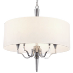Washington Centre Ceiling Light Nickel Finish 4lt