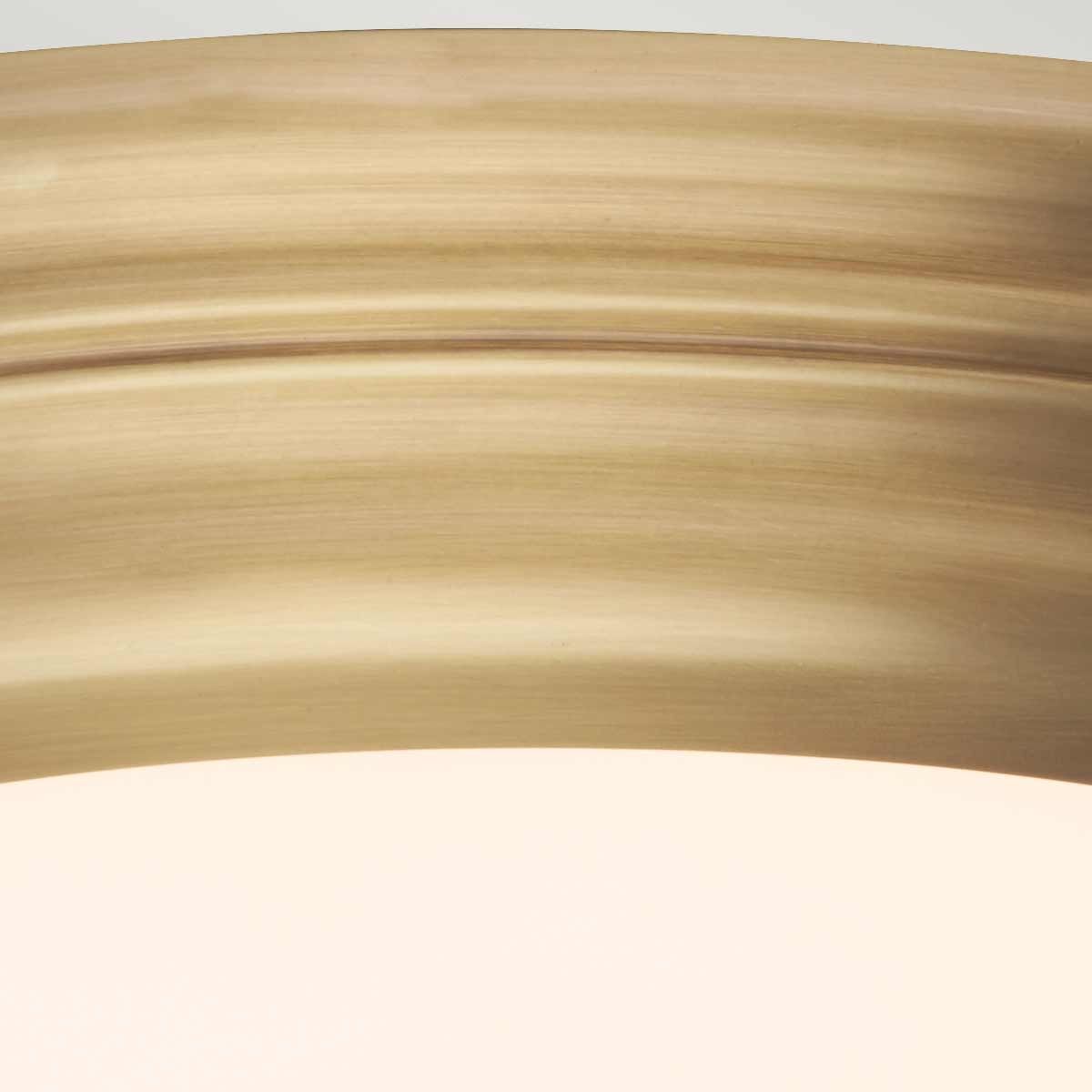 Welland 1 Light Flush Mount IP54 – Polished Chrome / Polished Brass / Aged Brass