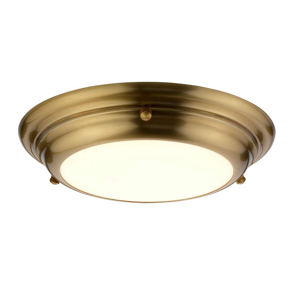 Welland 1 Light Mini LED IP54 – Polished Chrome / Polished Brass / Aged Brass