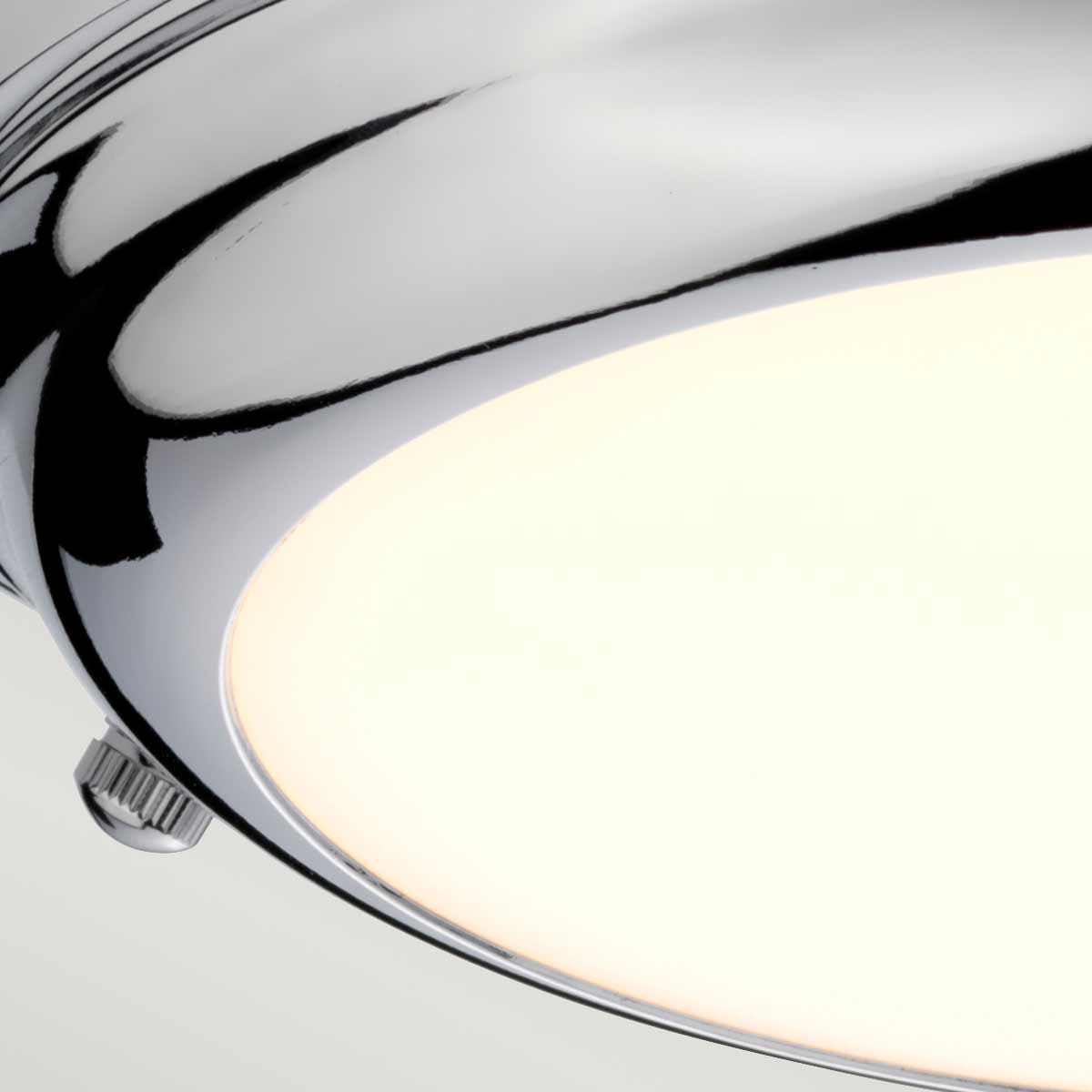 Welland 1 Light Mini LED IP54 – Polished Chrome / Polished Brass / Aged Brass