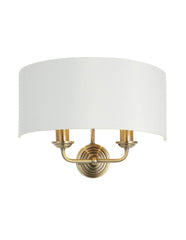 Westbury 2Lt Wall Light - Various Finishes - Cusack Lighting