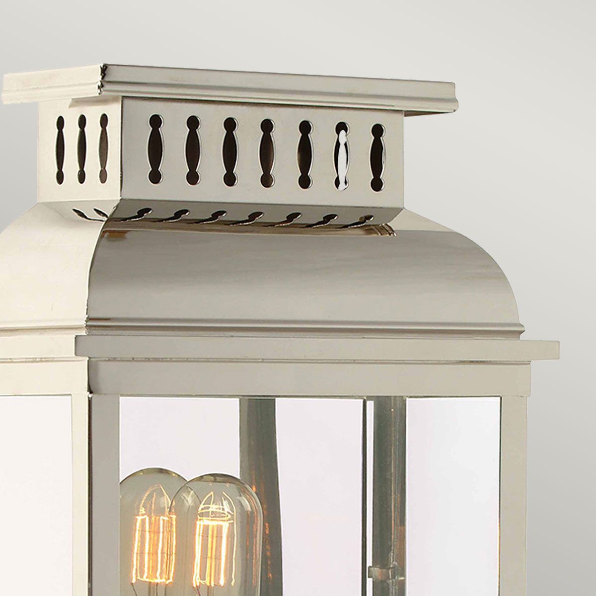Westminster 1 Light Wall Lantern - Aged Brass E27 IP44