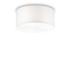 Wheel Flush Ceiling Light Fitting - White Finish - Cusack Lighting