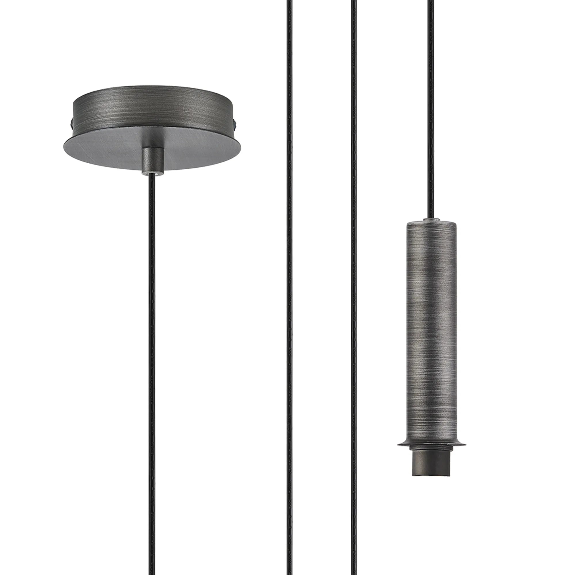 Wick 1.7m/5m Single Pendant G9 Suspension Kit- Various Finishes