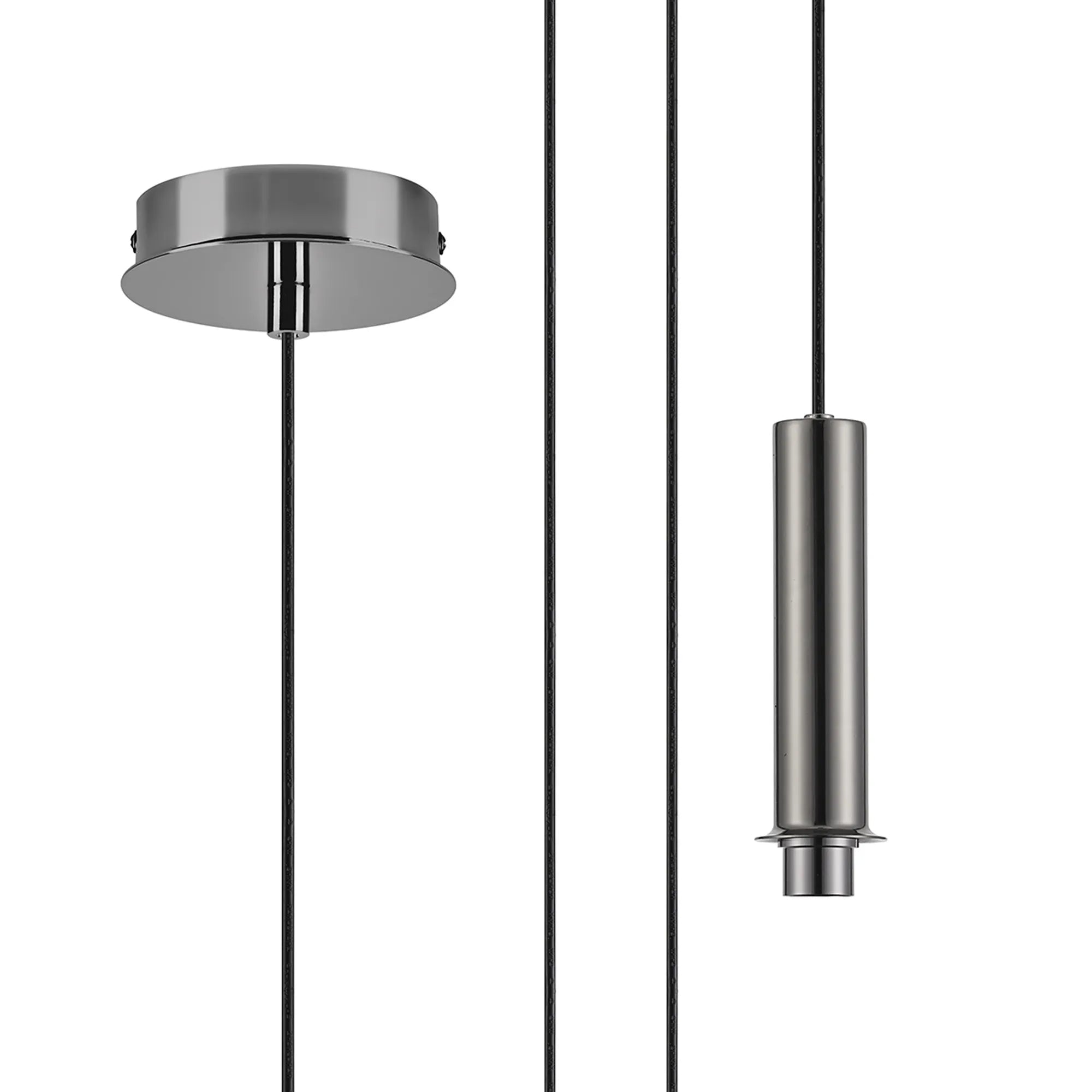 Wick 1.7m/5m Single Pendant G9 Suspension Kit- Various Finishes