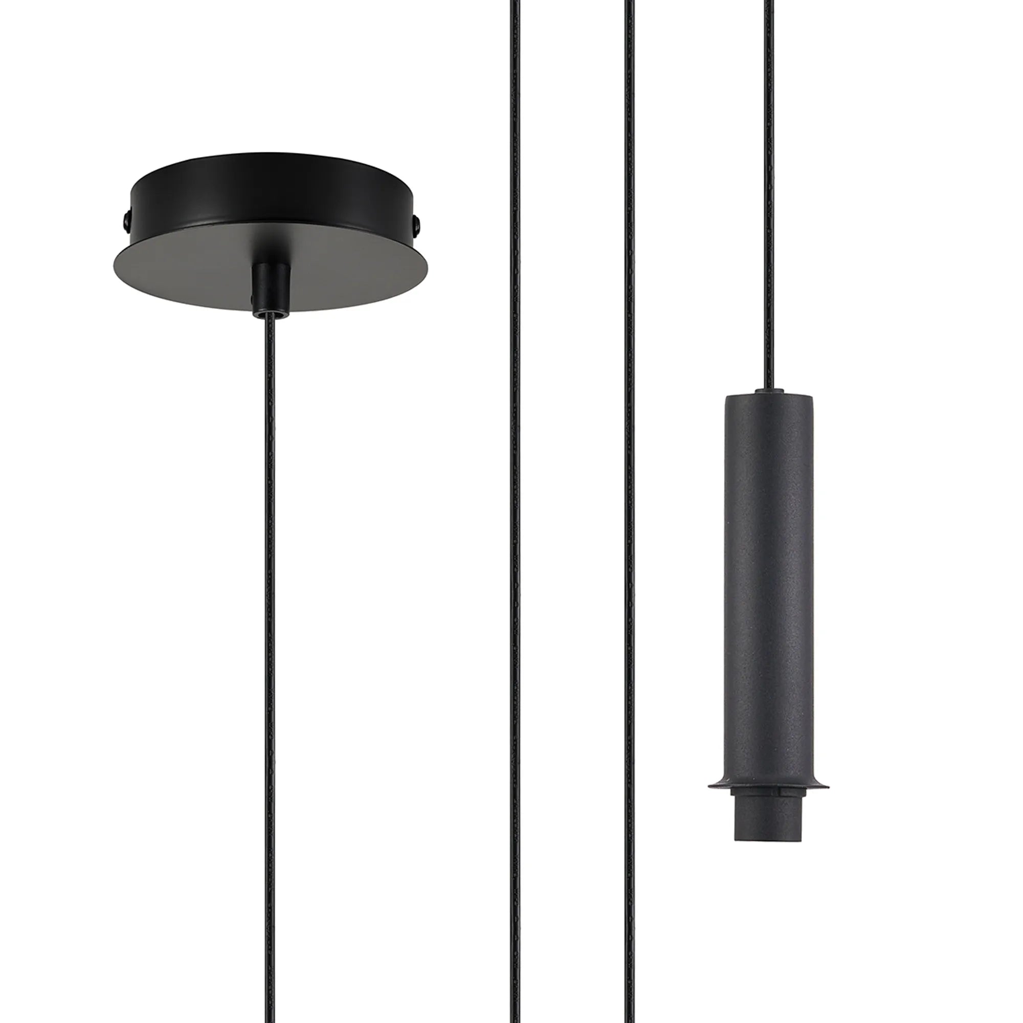 Wick 1.7m/5m Single Pendant G9 Suspension Kit- Various Finishes