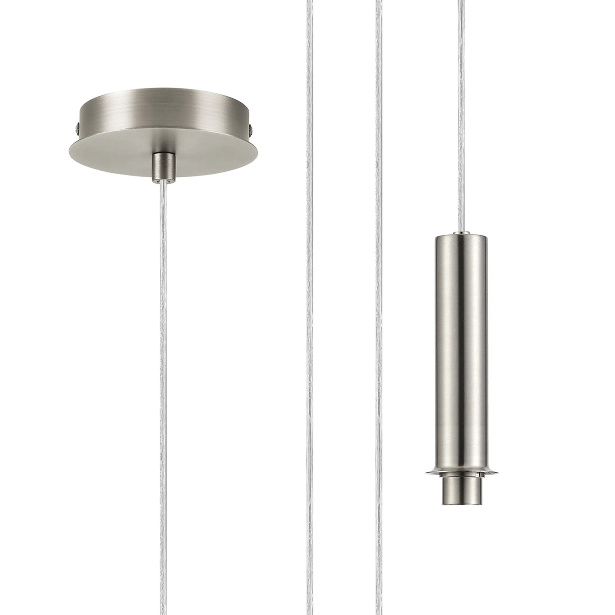 Wick 1.7m/5m Single Pendant G9 Suspension Kit- Various Finishes