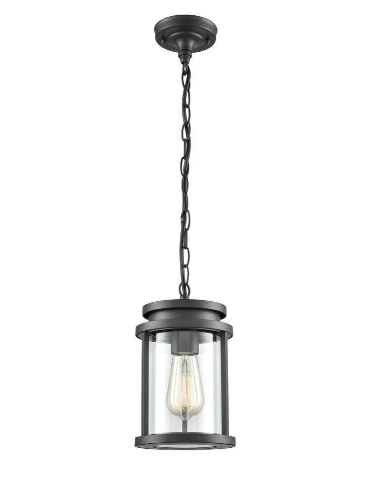 Wilder Exterior Pendant - Brown/Charcoal Grey/Silver Grey