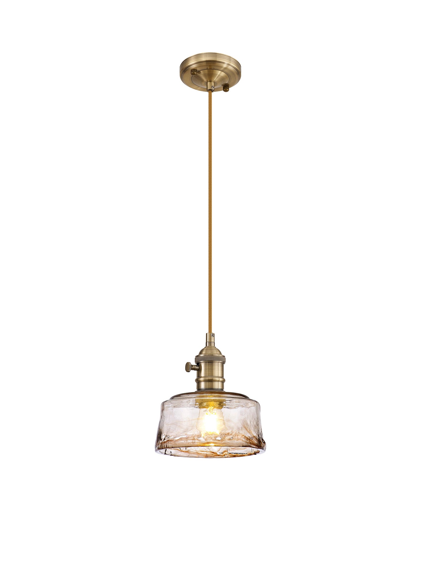 Wilma 1.5m Switched Pendant- Various Finishes