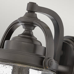 Willoughby Small Wall Lantern - Oil Rubbed Bronze Finish