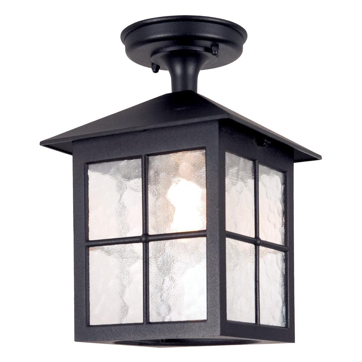 Winchester Porch Lantern – Black Finish