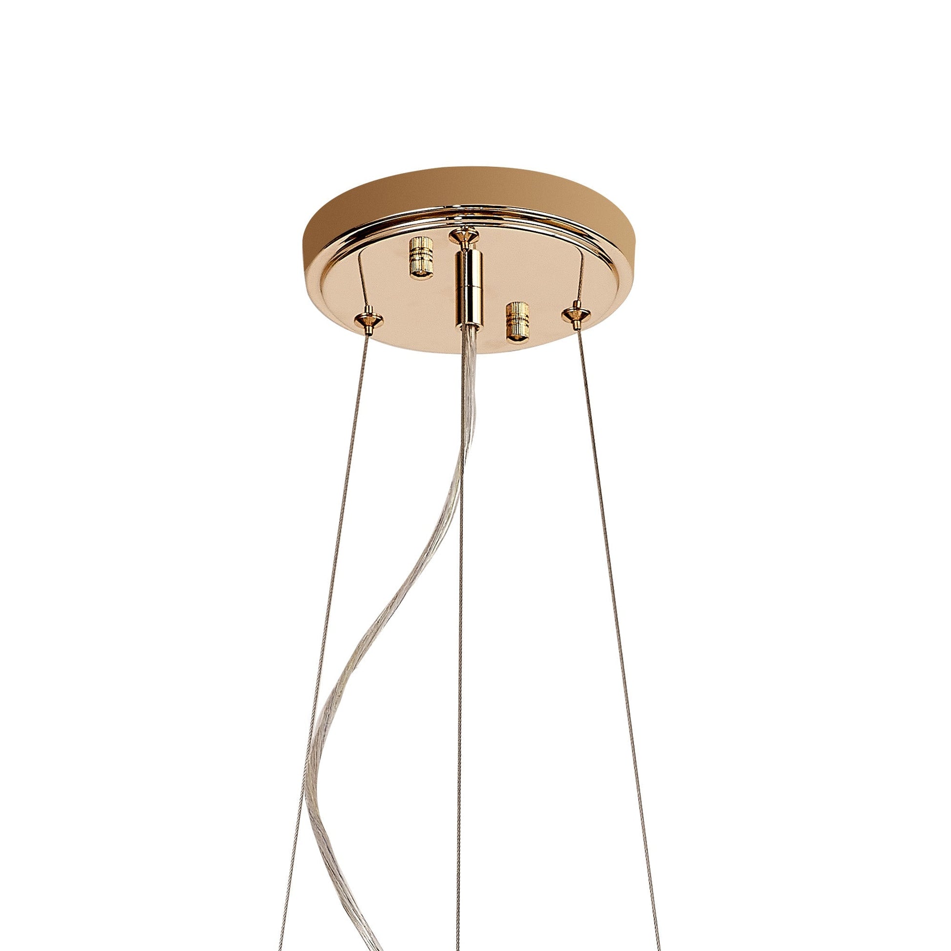 Chantilly 9/7 Light E14, Polished Nickel/French Gold/Crystal