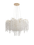 Chantilly 9/7 Light E14, Polished Nickel/French Gold/Crystal