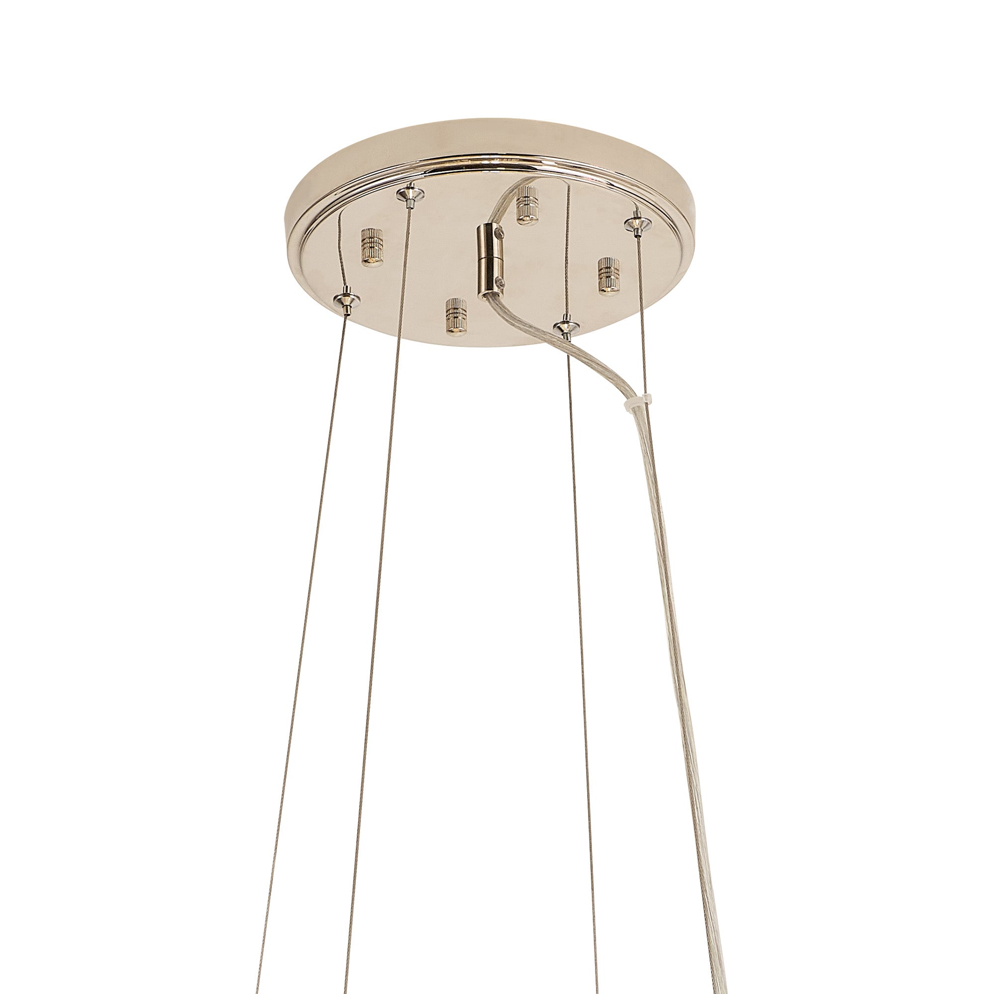 Chantilly 9/7 Light E14, Polished Nickel/French Gold/Crystal