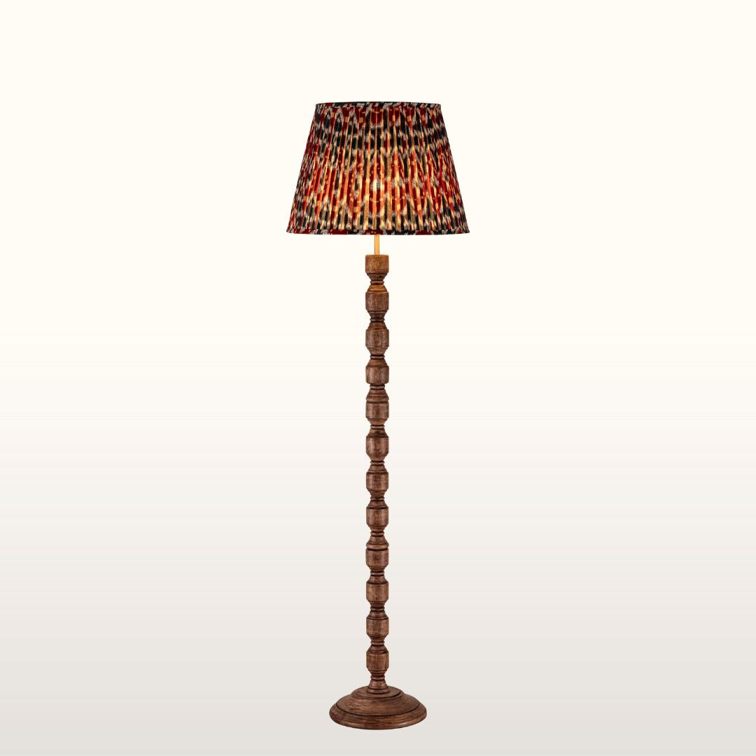 Wood Floor Lamp- Various Shades