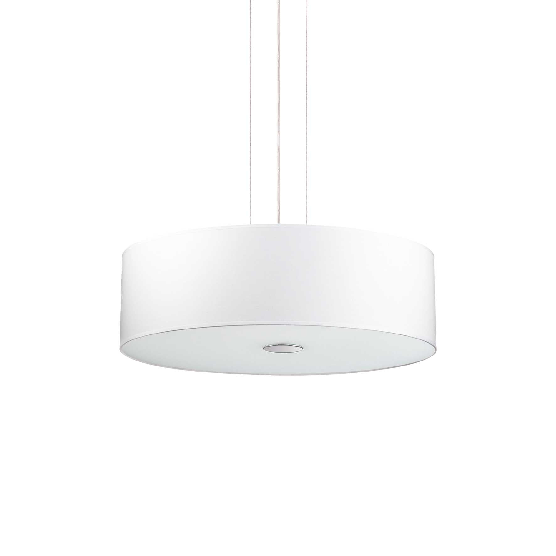 Woody Hanging Shade Light - White/Black/Wood Finish - Cusack Lighting