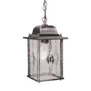 Wexford 1 Light Chain Lantern - Black/Silver IP23 E27