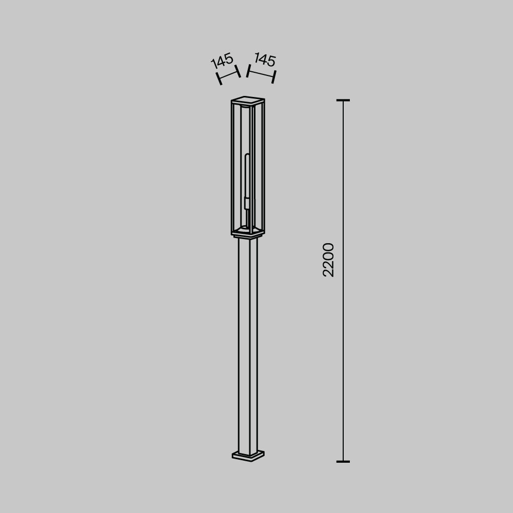 Cell Bollard Light IP54