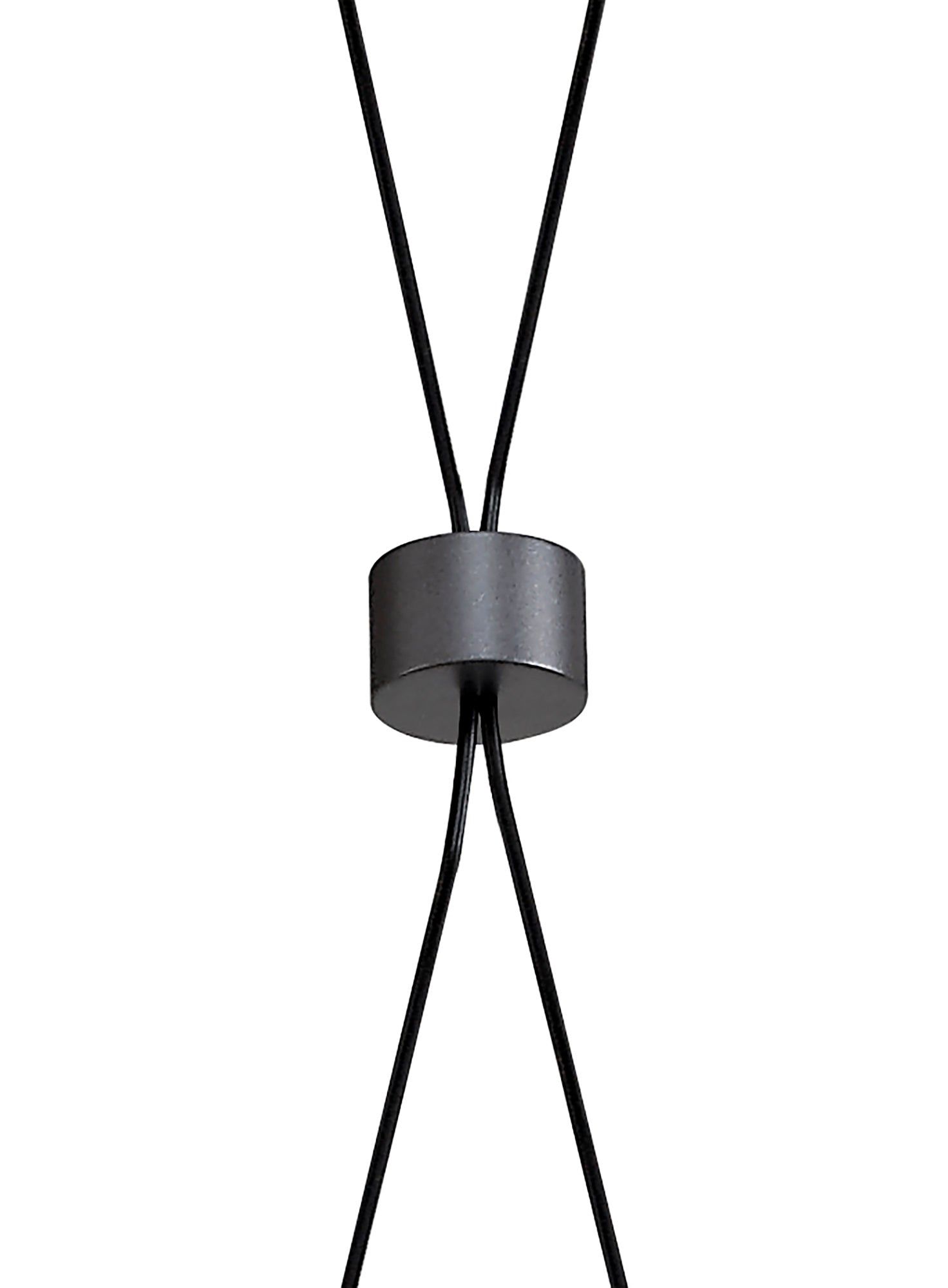 Saiths Pendant 1 Light, 1 x 3W LED, 3000K, 110lm, Sand Black/Grey, 3yrs Warranty
