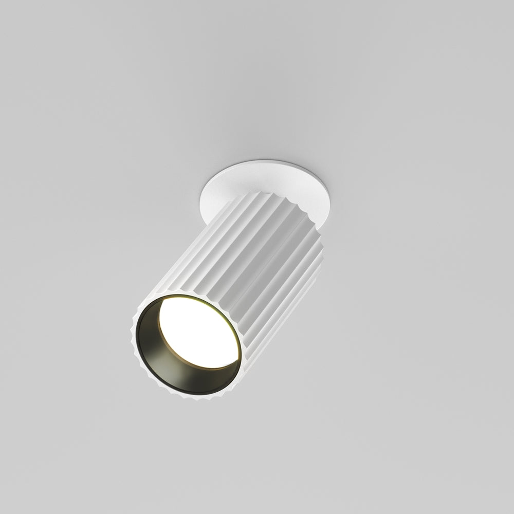 Calipso 10W Recessed Light- Brass/ Black/ White Finish