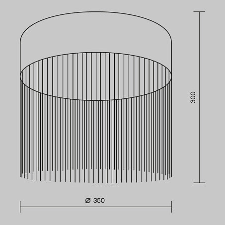 Imaginary Ceiling lamp- 18W/36W