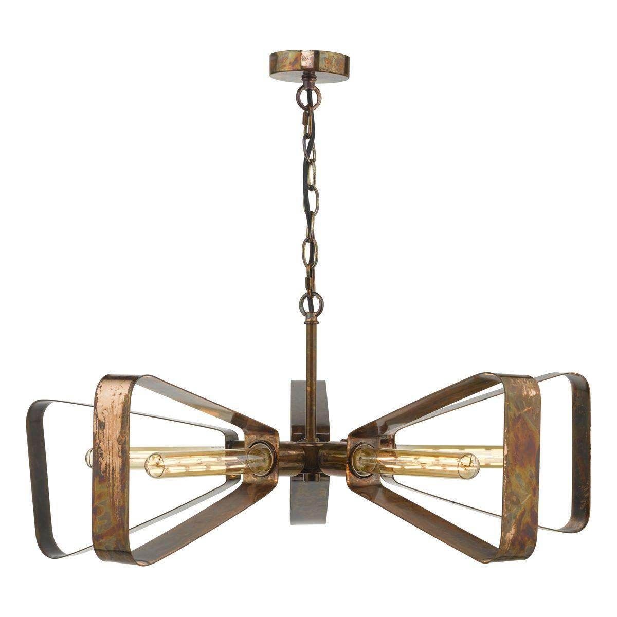Dar Yavanna 5lt Centre Fitting Oiled Copper - Cusack Lighting