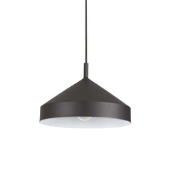 Yurta Pendant Light - White/Black Finish - Cusack Lighting