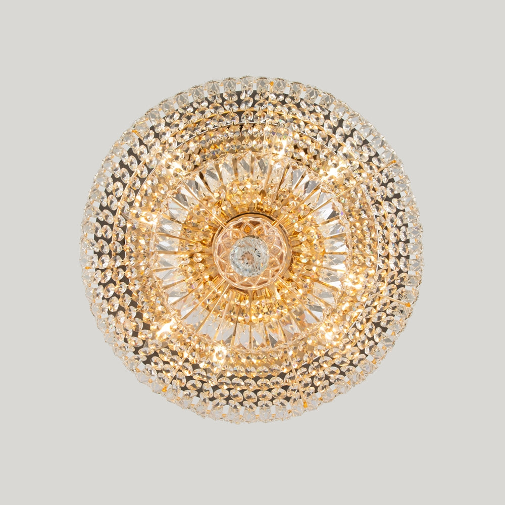 Basfor 12/16Lt Crystal Chandelier - Gold  Finishes