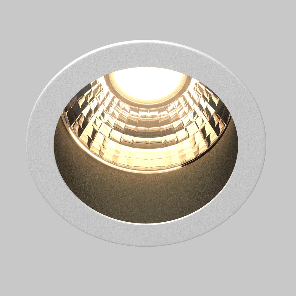 Minor Recessed Downlight- Black & White Finish