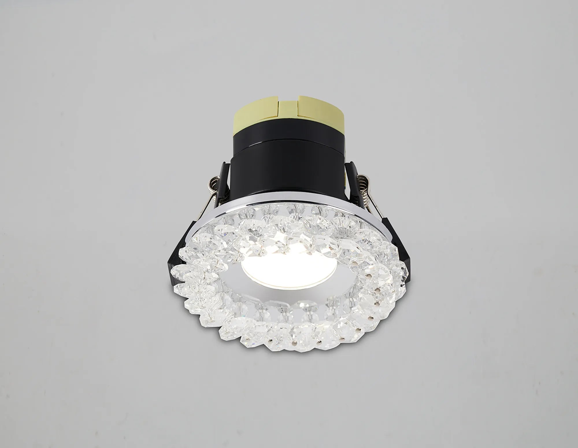 Zarya 8W IP65 Crystal Fire-Rated Downlight - Various Finishes