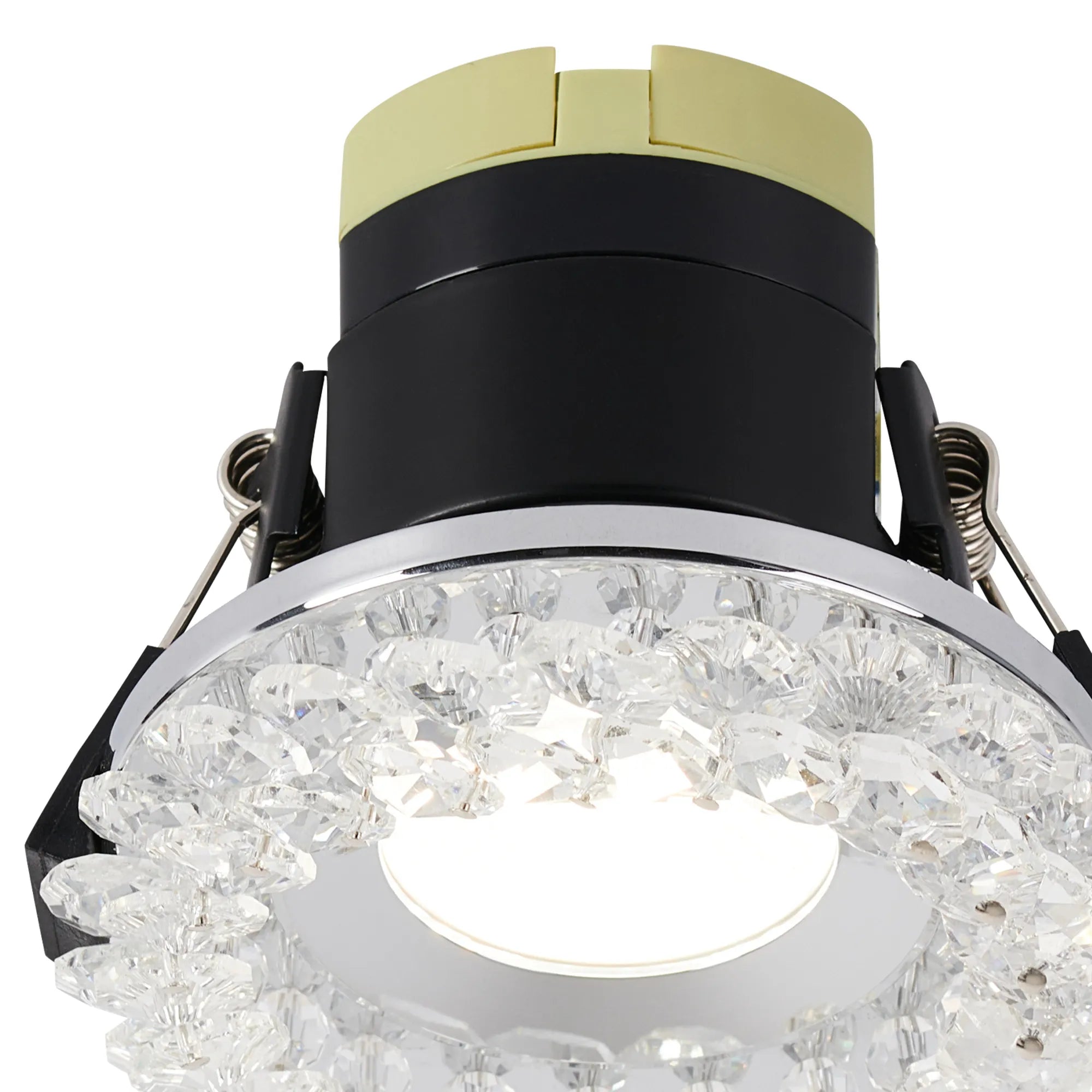 Zarya 8W IP65 Crystal Fire-Rated Downlight - Various Finishes