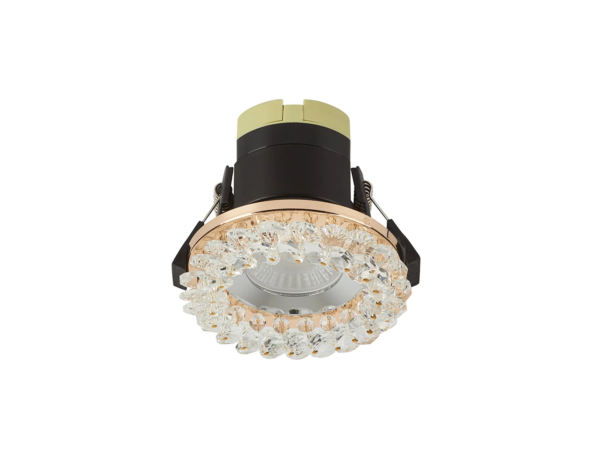 Zarya 8W IP65 Crystal Fire-Rated Downlight - Various Finishes