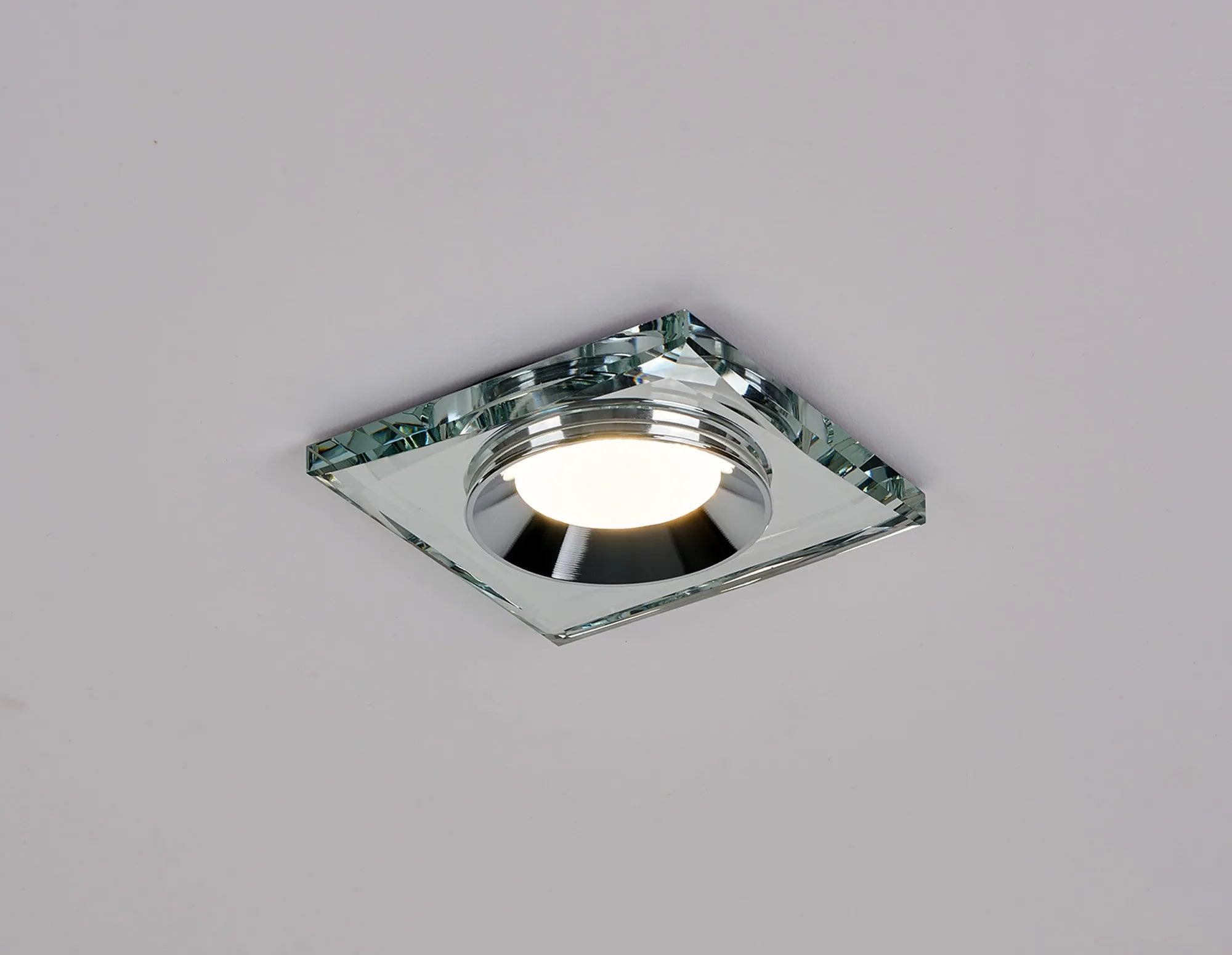 Zarya 8W IP65 Fire-Rated Downlight - Chamfered Square/Round