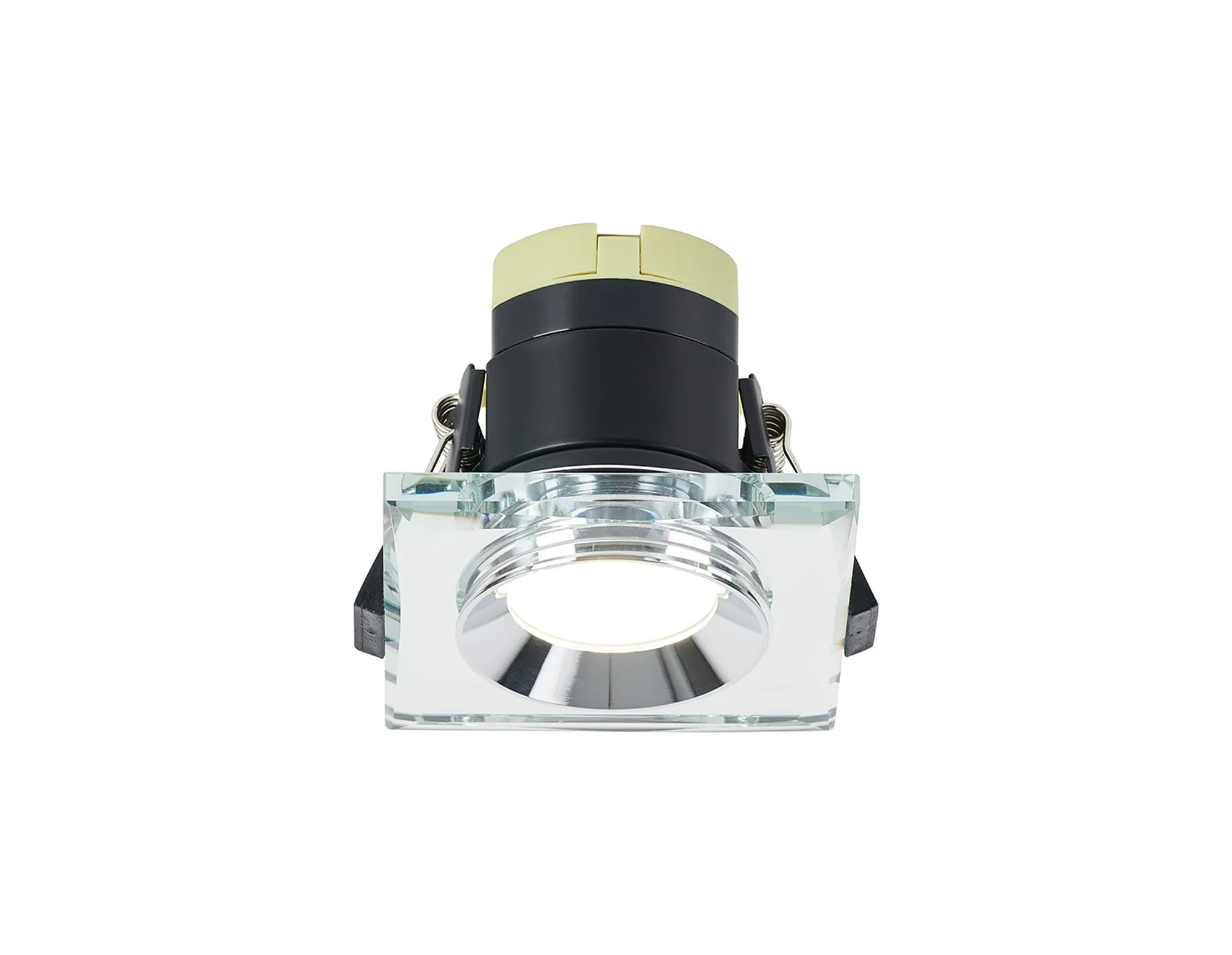 Zarya 8W IP65 Fire-Rated Downlight - Chamfered Square/Round