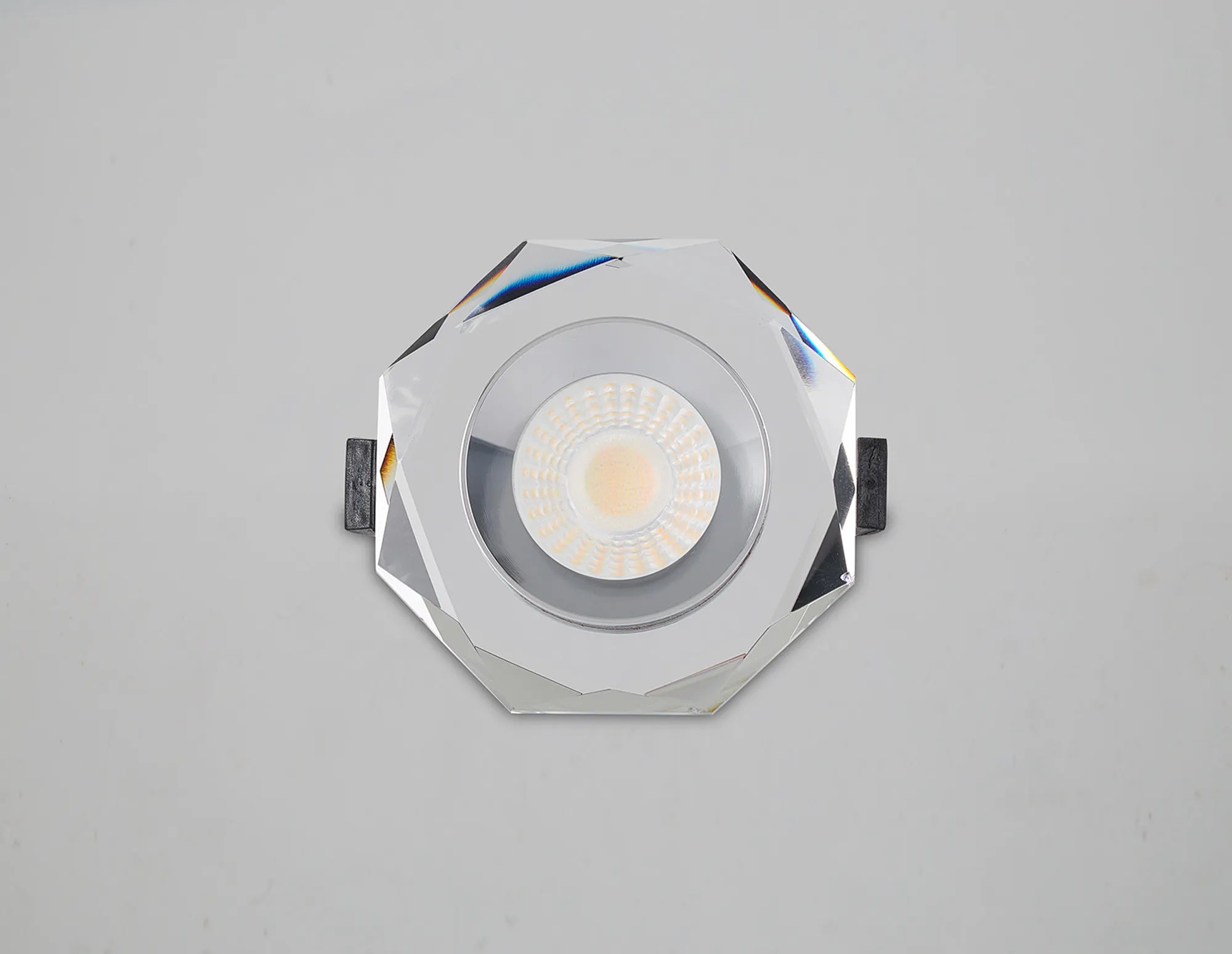 Zarya 8W IP65 Fire-Rated Downlight - Chamfered Square/Round