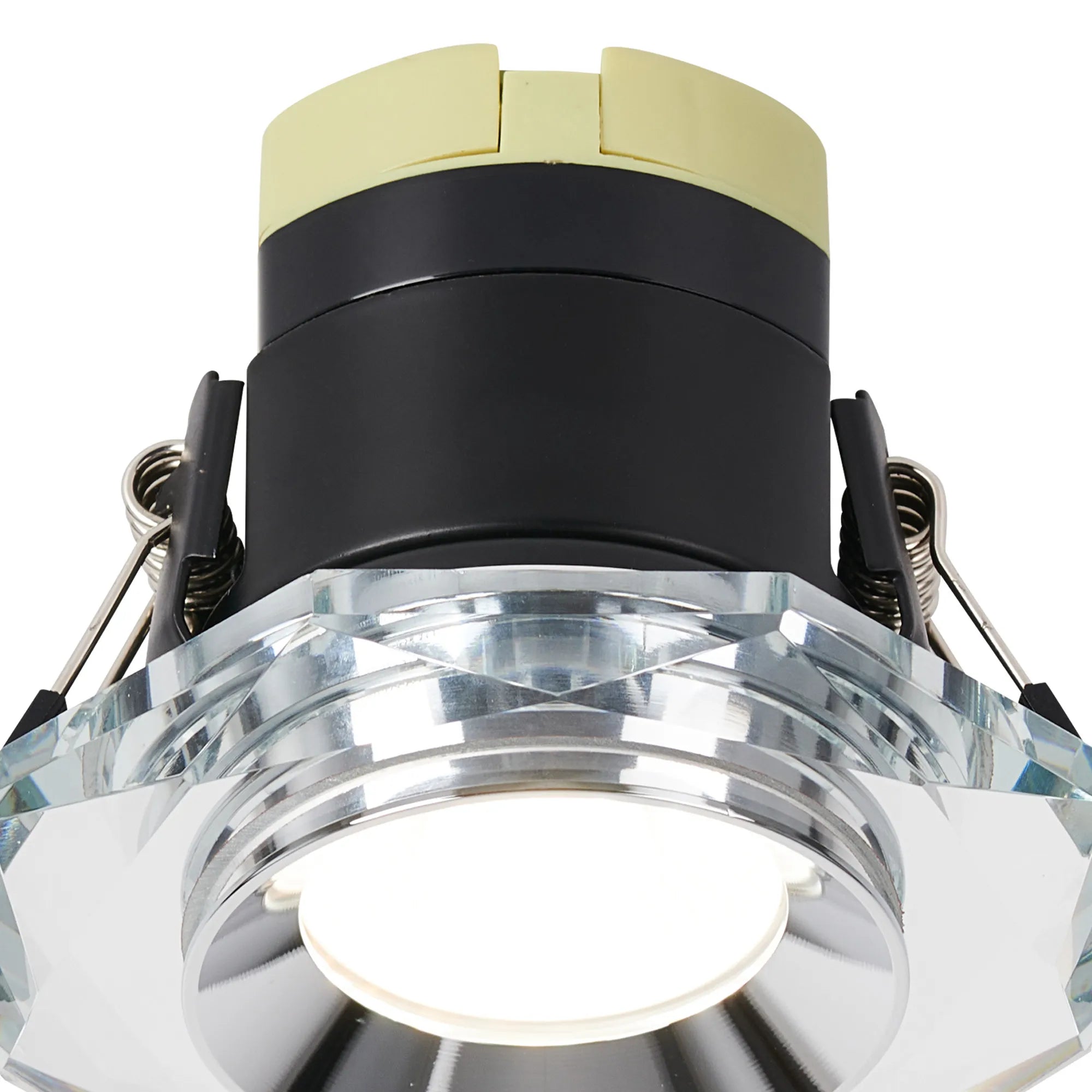 Zarya 8W IP65 Fire-Rated Downlight - Chamfered Square/Round